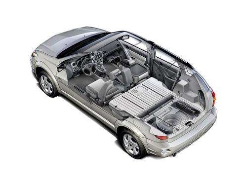 根河市透明车模型