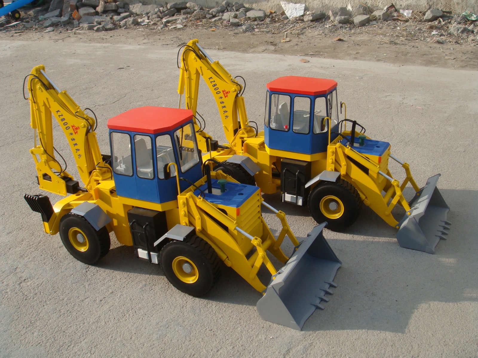 根河市车辆模型