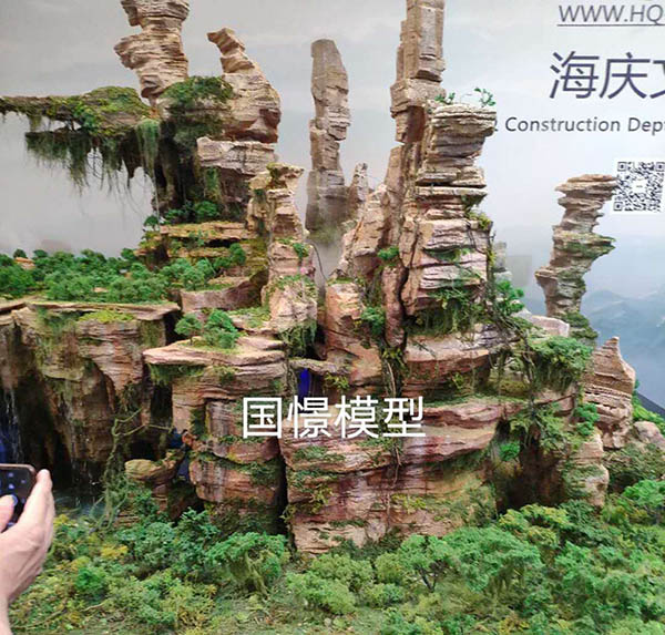 根河市场景模型