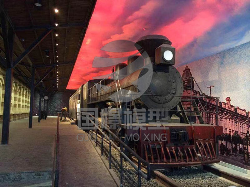 根河市大型仿真模型道具