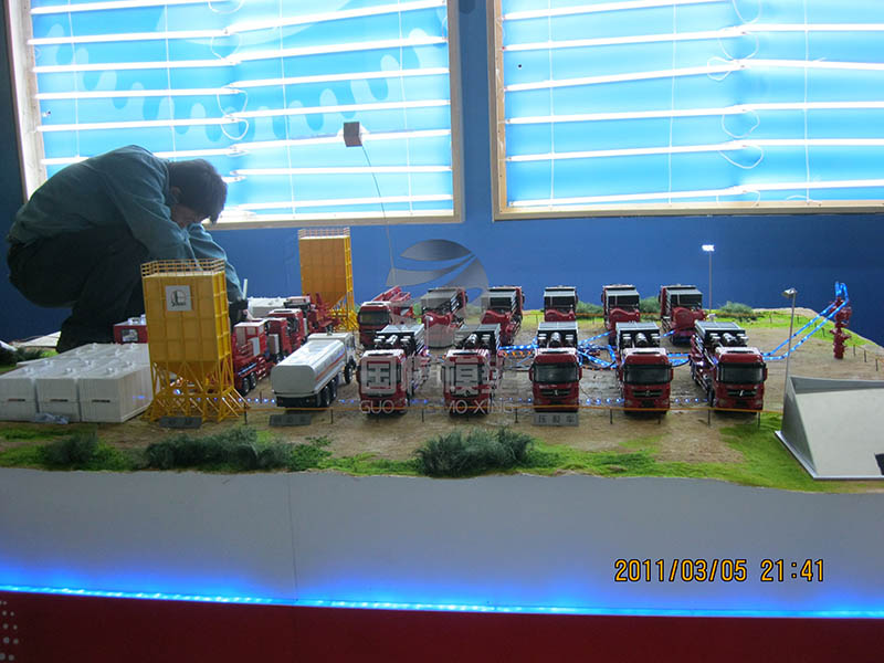 根河市工业模型