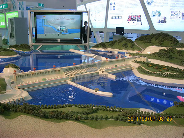 根河市工业模型