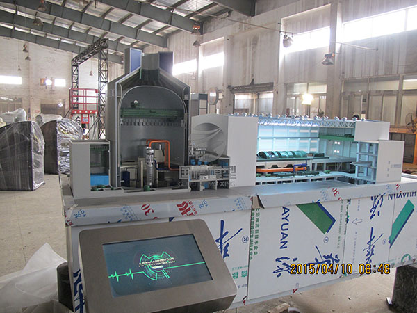 根河市工业模型