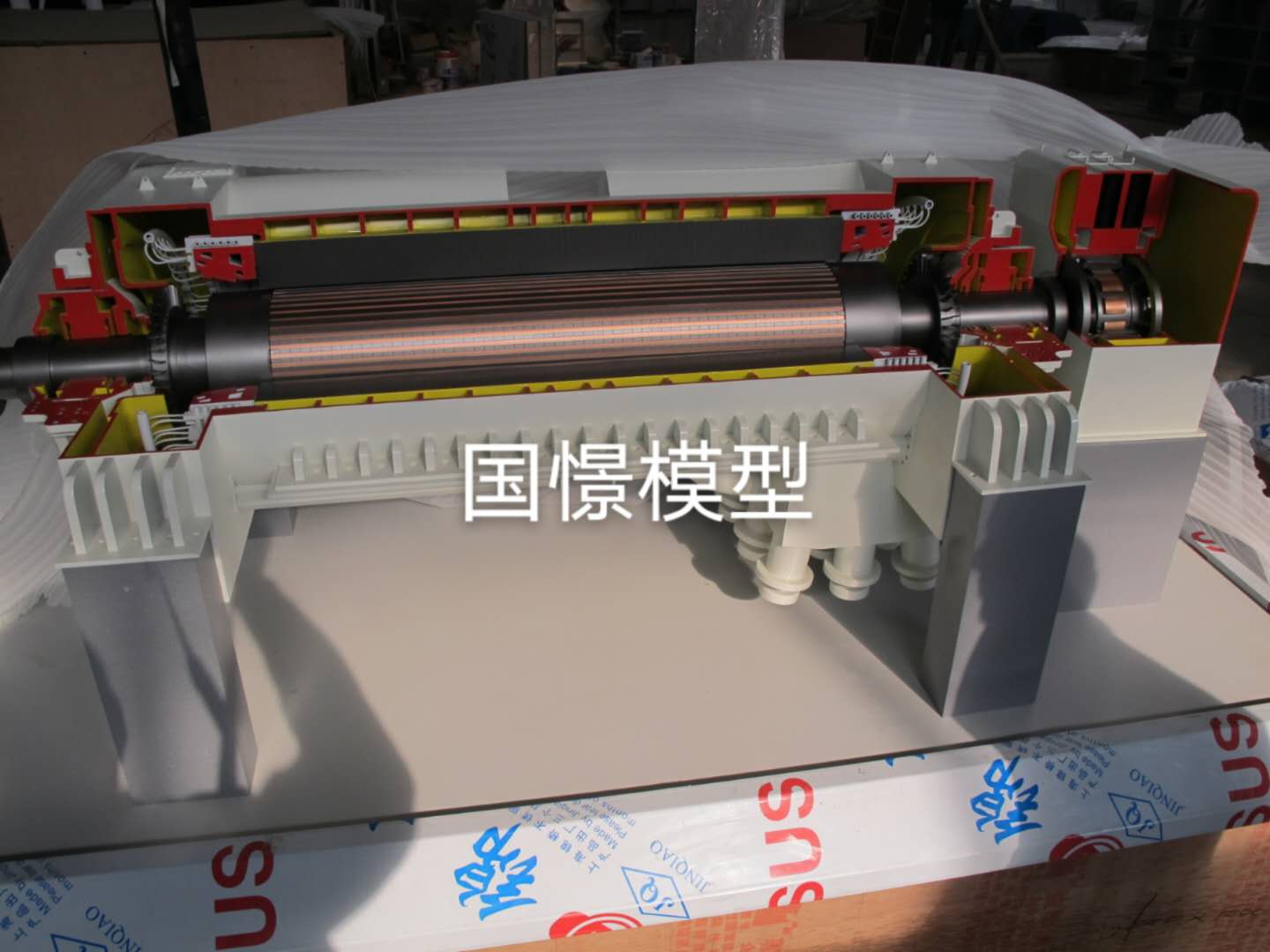 根河市机械模型