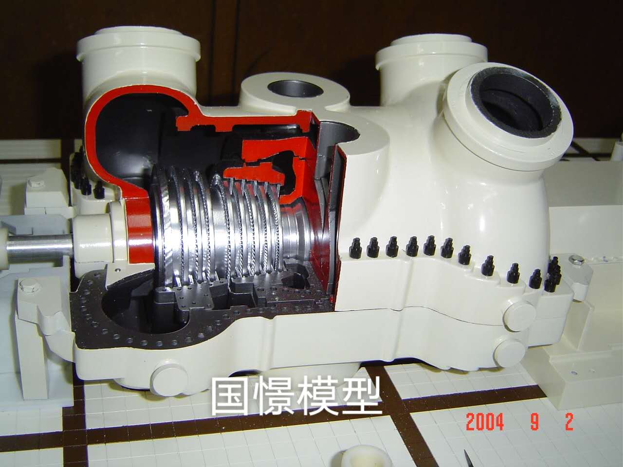 根河市机械模型