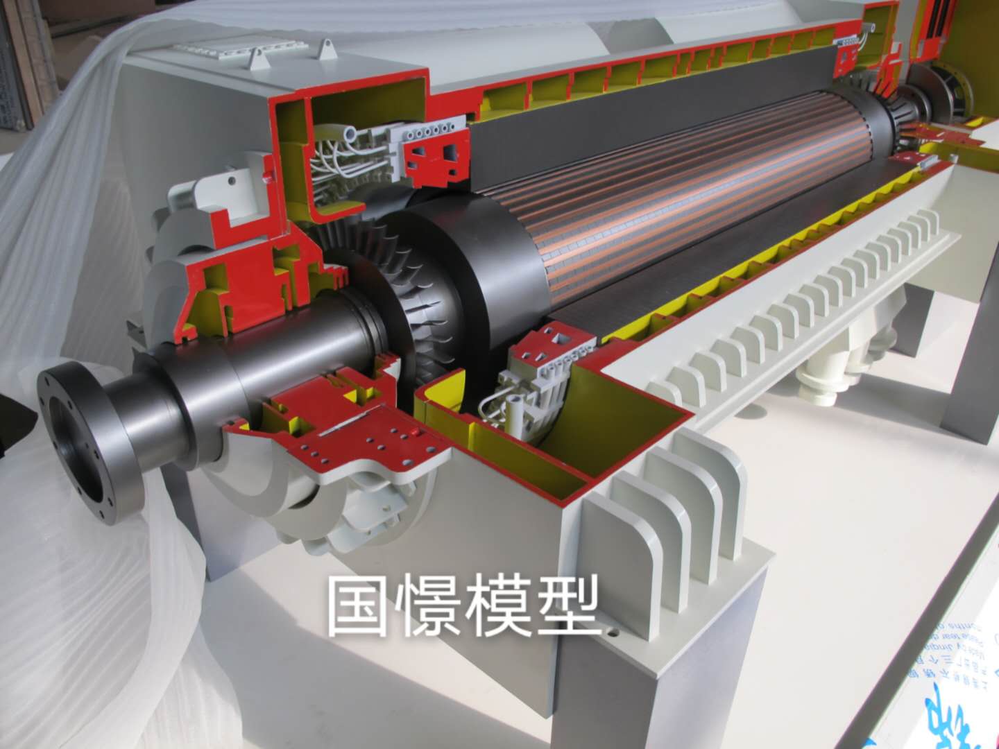 根河市机械模型