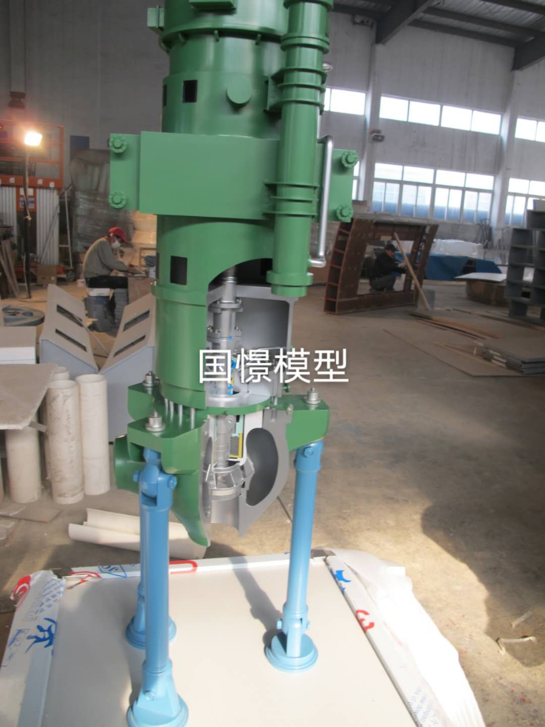 根河市机械模型