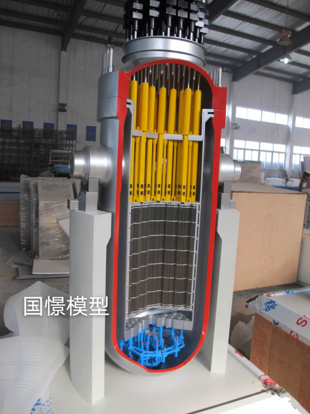 根河市机械模型