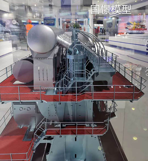 根河市机械模型