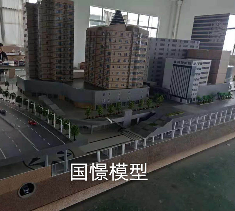 根河市建筑模型