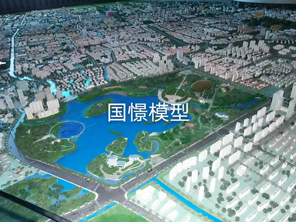 根河市建筑模型
