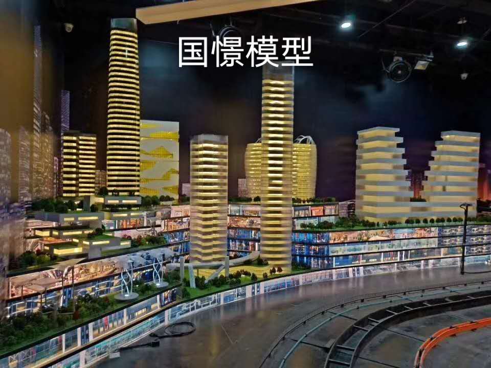 根河市建筑模型