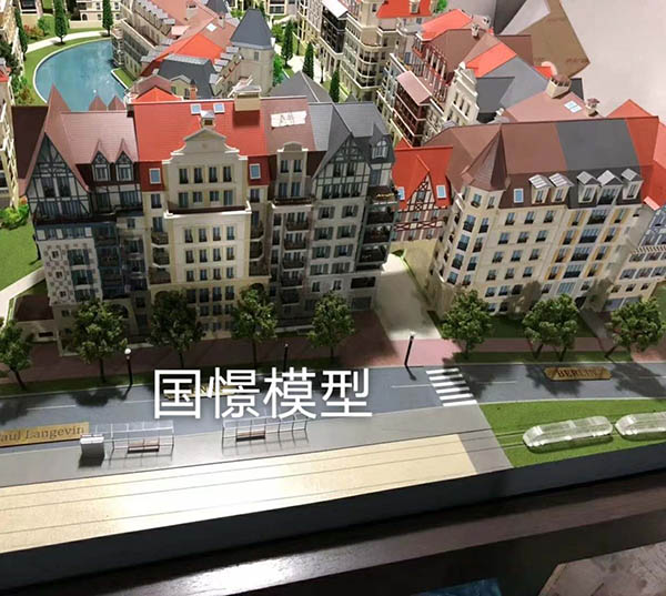 根河市建筑模型