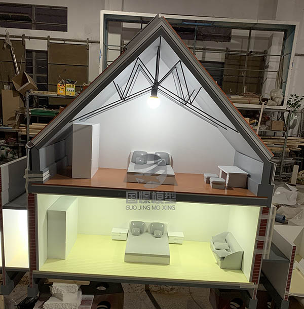 根河市建筑模型