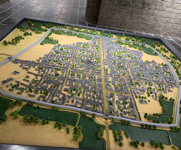 根河市建筑模型