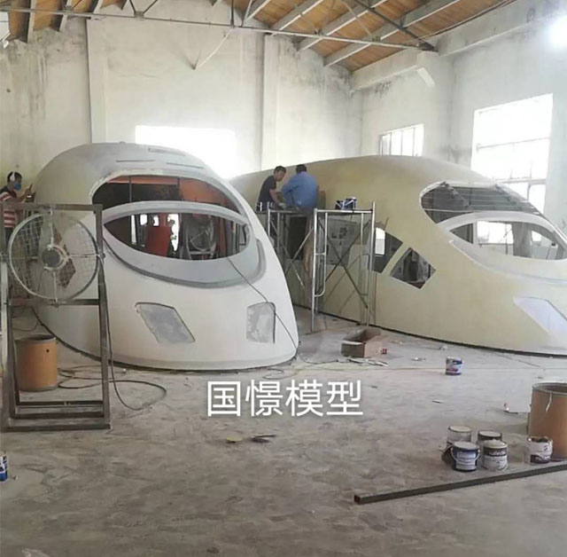 根河市高铁模型